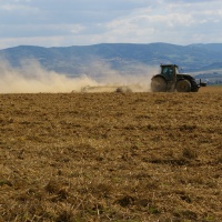 Obrázok: Testovanie traktora VALTRA S354 v podmienkach PD Očová